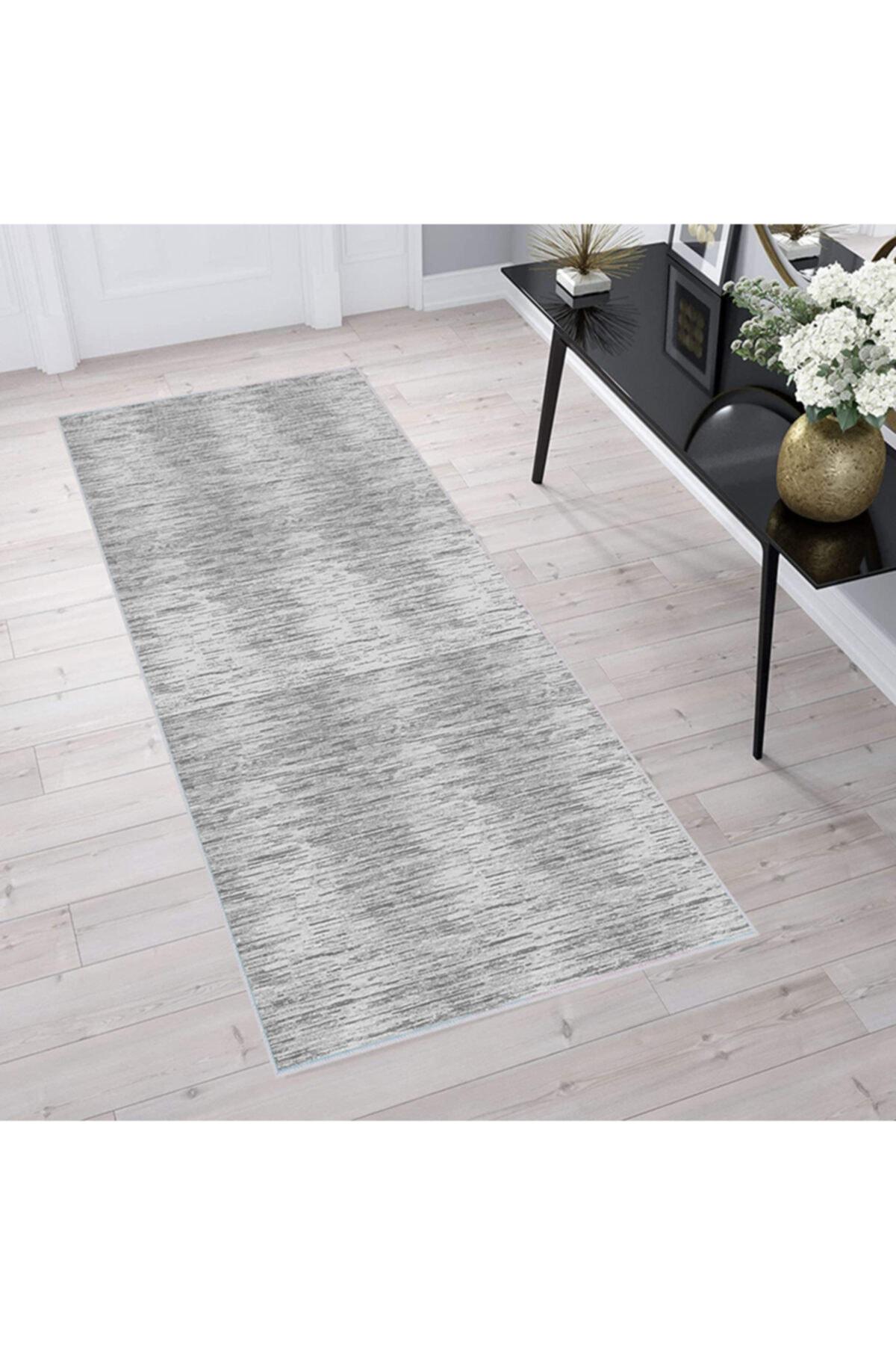 

Моющийся ковер с принтом Rovigo Home RVG1494 50x80 серый