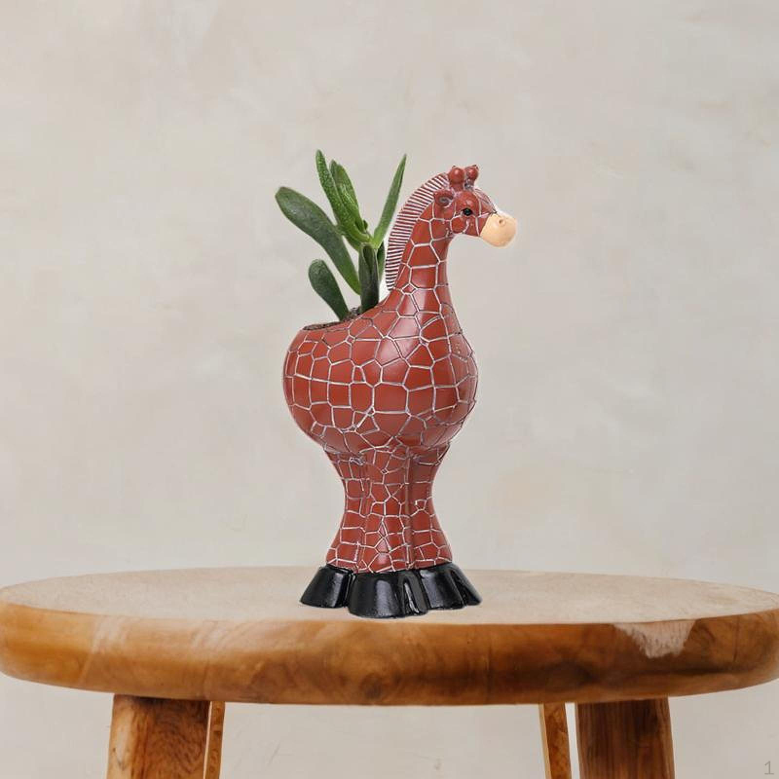 

Кашпо в виде скульптуры животного для украшения сада и домашнего использования Deer Shape