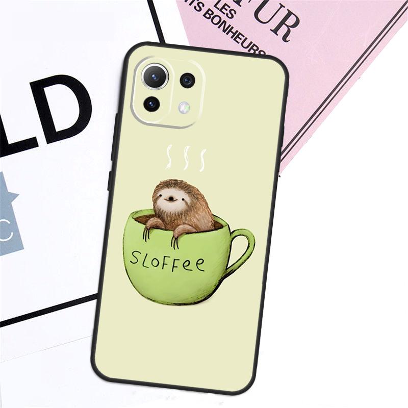 

Sloth Animal Cute Case For Xiaomi 15T Pro 14T 13T 17 Pro Max 14 15 Ultra POCO X7 X5 X6 F5 F6 F7 F8 Pro Cover Xiaomi 13T (13T Pro)