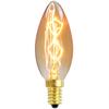 Lampa Edisona E14 Retro Sentiment Kryształowy Żyrandol Żarówka Kreatywne Ciepłe Żółte Oświetlenie Lampa