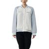 FILA Color Block Knit Long Sleeve Baseball Jacket Women jackets Sunlight-Blue F11W249501F-LB