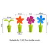 Silicone World Bauhinia Flower Silicone Wine Stopper  Vacuum Red Wine Bottle Stopper Sealed Champagne Drinks Wine Stopper Tools