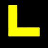 L-shaped Desktop Positioning Stickers