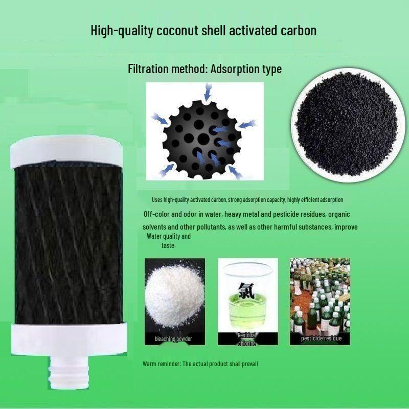 Universal Household Faucet Water Purifier with Activated Carbon Filter, Ultrafiltration, and Descaling Plug-in, 22mm. Descaling Activated Carbon 22mm [1 pc]