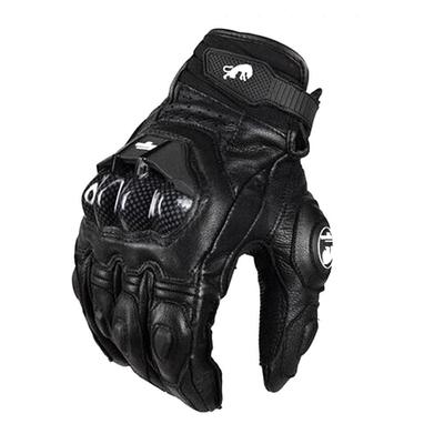Furygan AFS6 Motorracehandschoenen van Koolstofvezel - Ademend, Antislip, Kort Leren Design