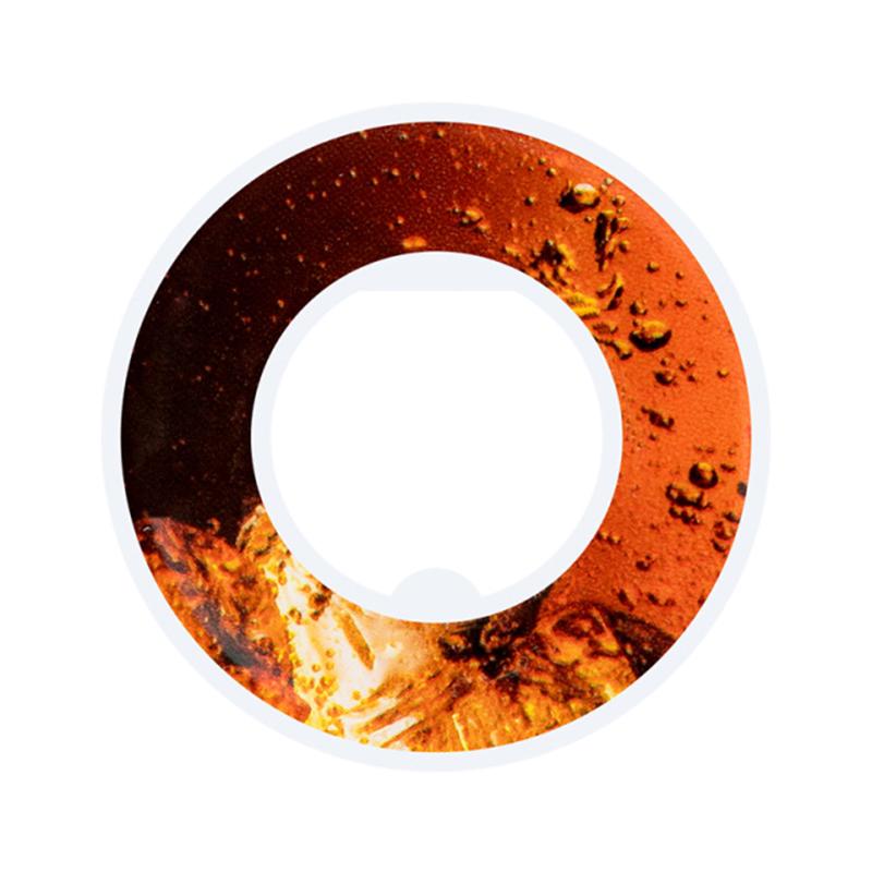 1pc Round Juice Drink Flavor Pod 0 Sugar 0 Calorie Flavor Ring Suitable For Plastic Water Bottles Sports Fitness Cup Accessories