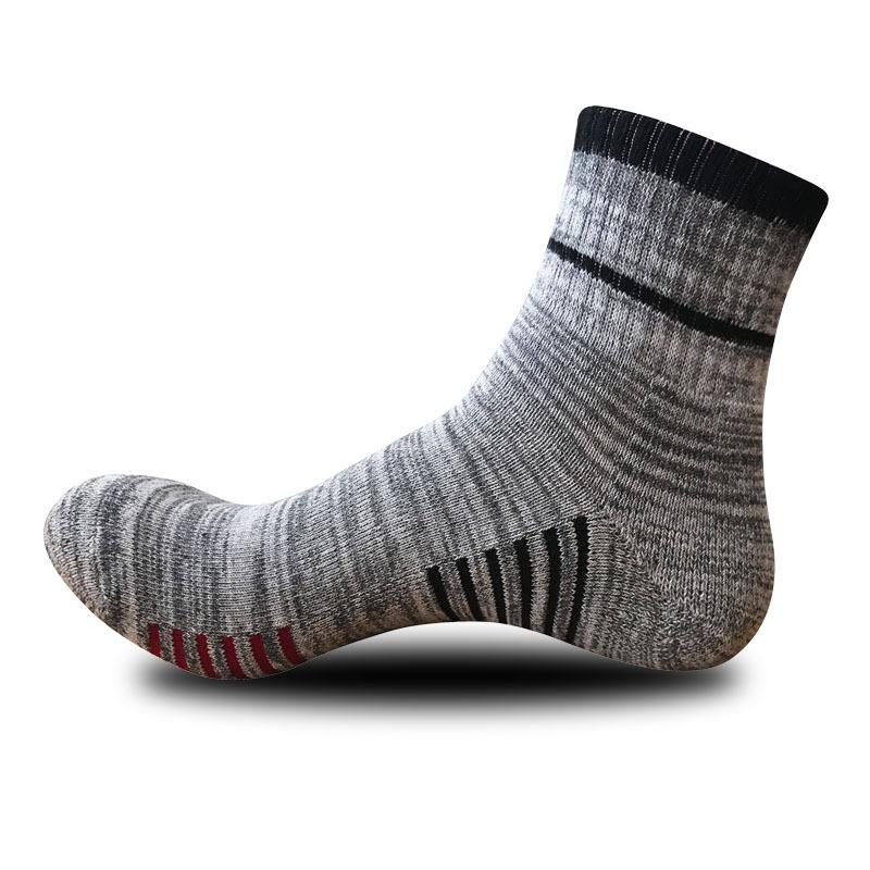 Winter Men Socks Thicken Thermal Wool Pile Cashmere Snow Socks Climbing Hiking Sport Seamless Boots Sleeping Socks 1/2/5 Pairs