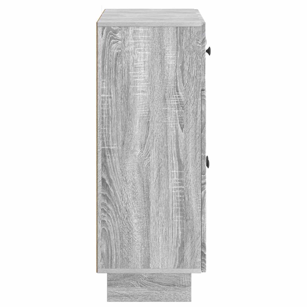 Sideboard Grey Sonoma 66 x 34.5 x 90 cm Particleboard