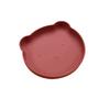 Silicone Bear Plate: High-Temp Resistant Suction Cup for Baby Weaning