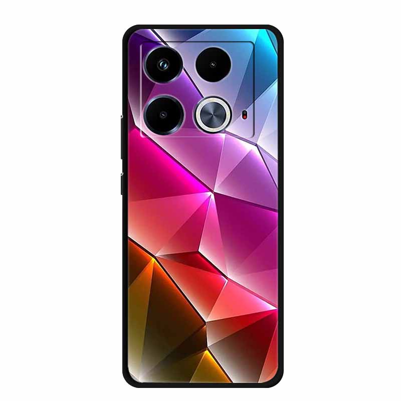 Für Infinix Note 40 Pro Hülle 4G 5G Mode Weiches Silikon TPU Rückseite Für Infinix Note 40 4G Handyhülle Coque Note40 Pro 5G