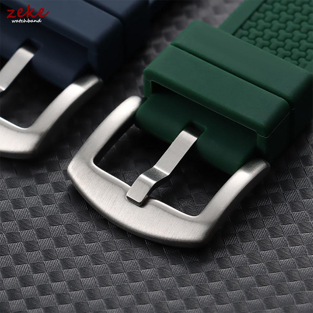 20/22/24mm for Rolex Rubber Strap for Omega Universal Men Silicone Watch Band for Seiko Quick Release Sport Waterproof Wristband