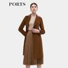 PORTS Women's Wool-Cashmere Blend Commuter Overcoat