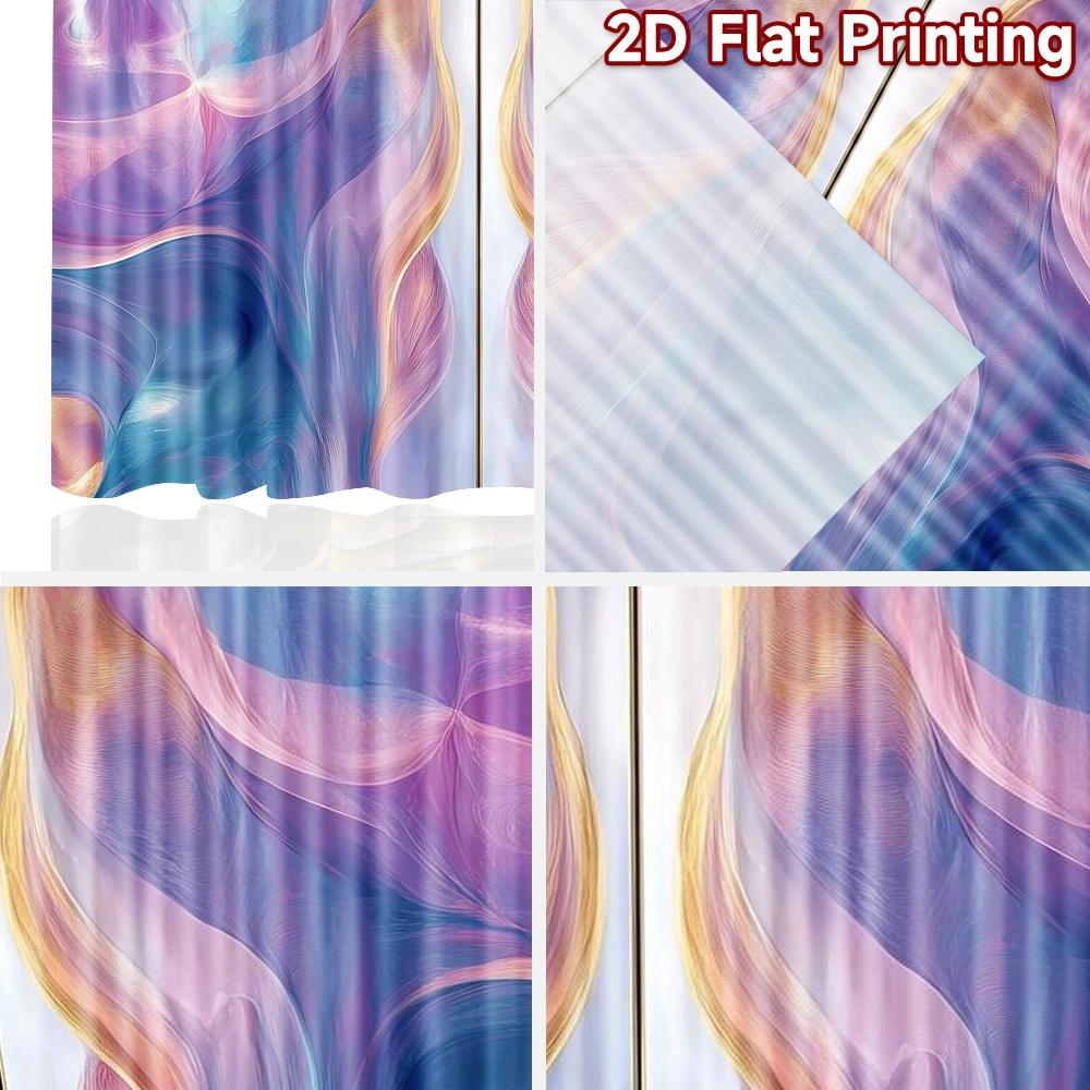 1pc 2D flat Photography Backdrop Photography Backdrop Colorful Swirls (2 100% Polyester Vibrant Reunion for Holiday portraits
