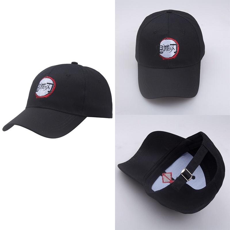 Stylish Demon Slayer Embroidered Baseball Cap Perfect For Outdoor Adventure