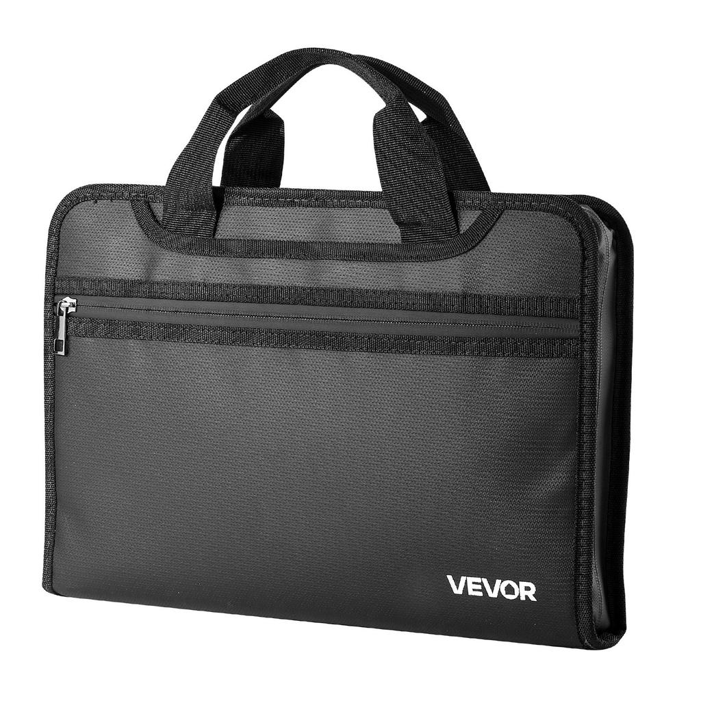 VEVOR Fireproof Document Bag, 1000 Degrees C Heat Insulated Fireproof & Waterproof Bag