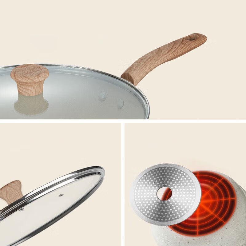 SUPOR 30cm Cool Stone Non-stick Wok
