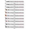 Nail Brush Set 10 Pieces For Art, Brushes Manicure And Accessories