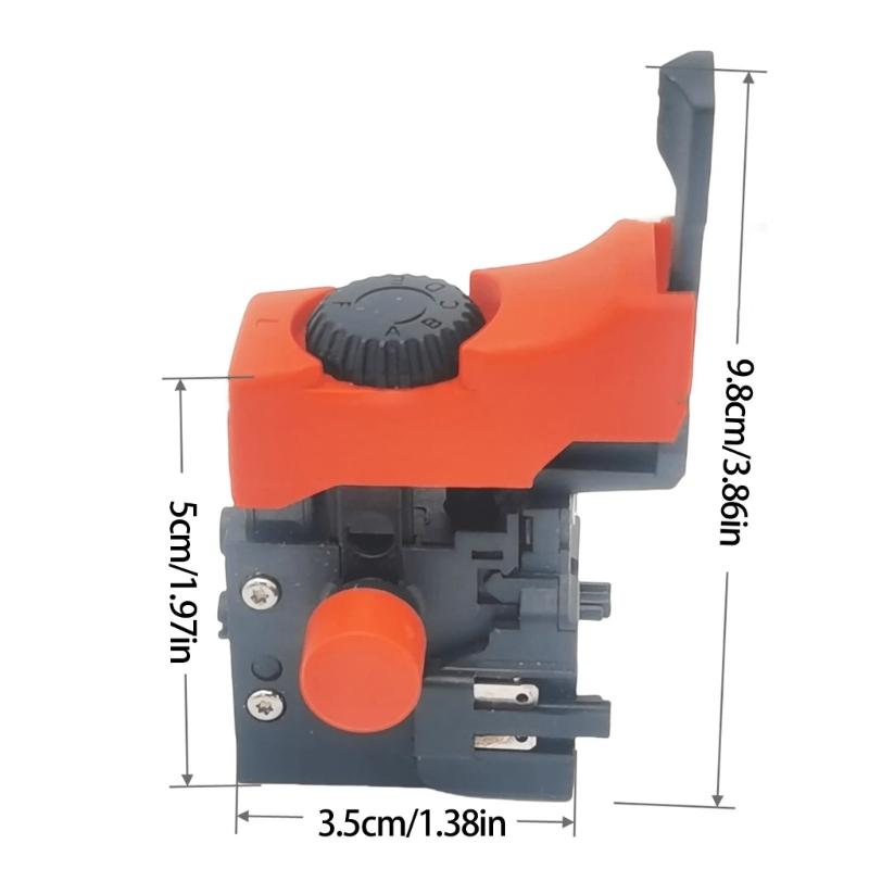 Drill Switching Replacement Part 343409980 Impact Drill Speed Regulator Switching Heavy Duty for SBE650 BE561 560