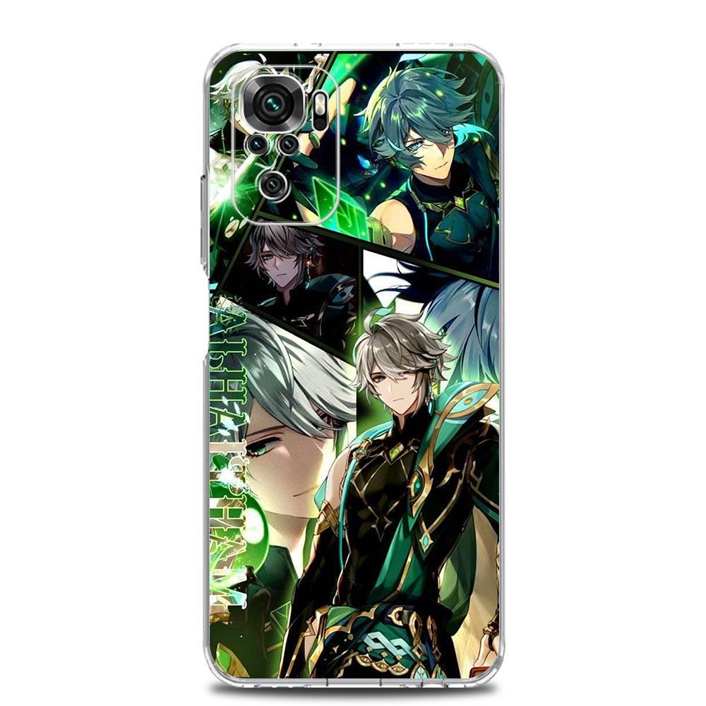 Genshin impact ayato wanderer Phone Case For Xiaomi Redmi Note 15 14 13 12 4G 10 11 Pro Plus 5G 14C 13C 12C 10C Cover
