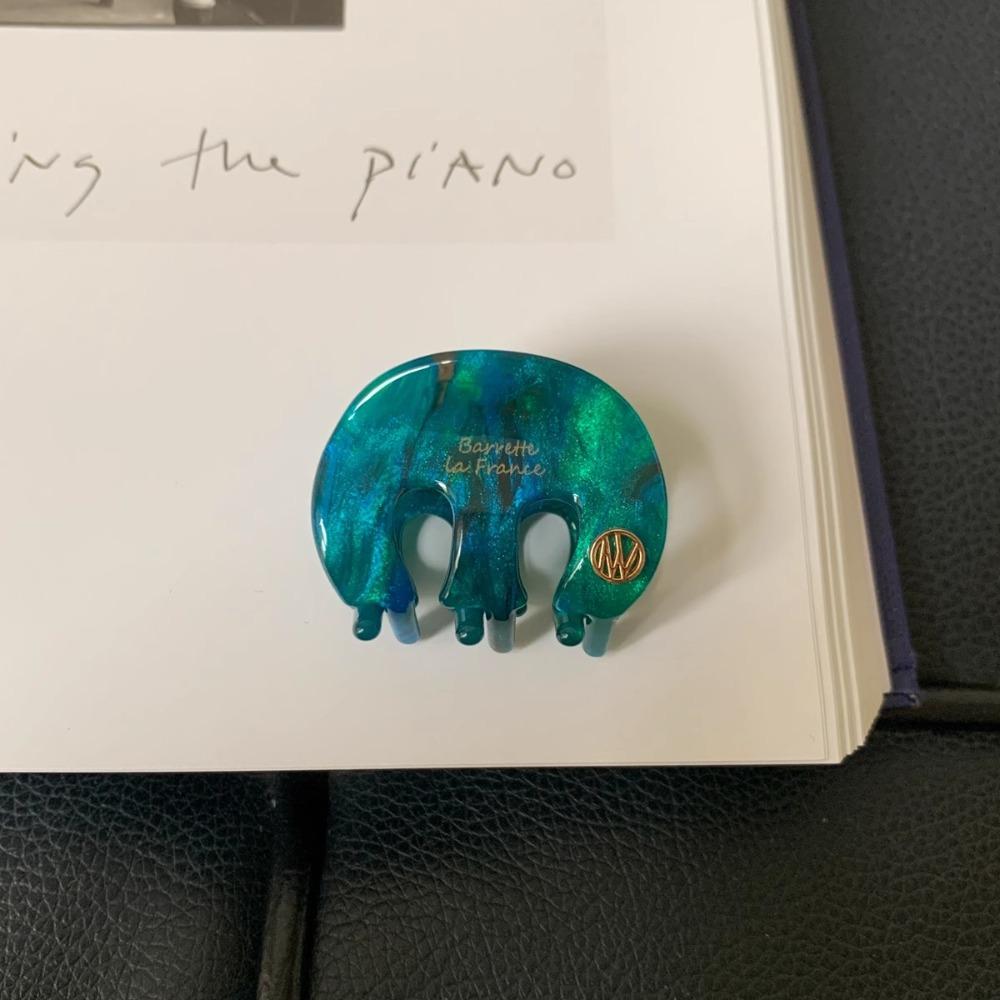 

Candy Color Letter Hair Clip Grab Clip Cute Hairpin Cute Acetate Hair Claw Girl Style 2