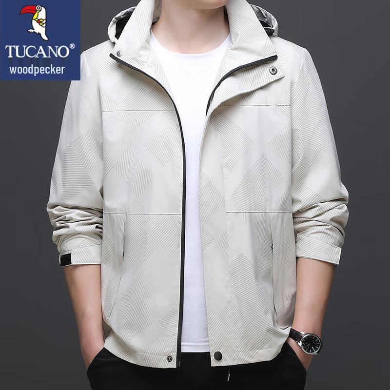 TUCANO Men's Spring Autumn Hooded Casual Jacket