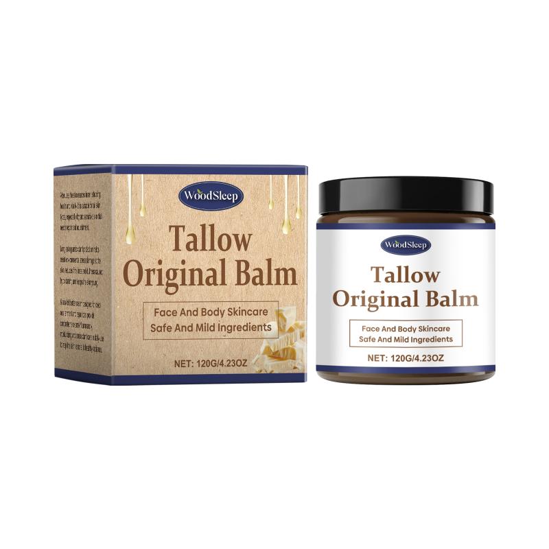Beef Tallow Moisturizer Deep Hydration for Dry Skin Repair Soothing Gentle Lock Moisture Firm Smooth Skin Daily Care All Skin