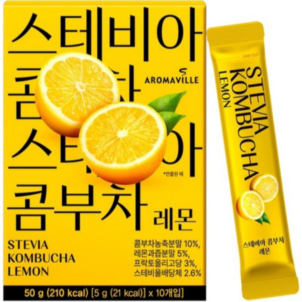 

[Аромавилль] Стевия Чайный гриб 150г(5гX30EA) Lemon 10EA