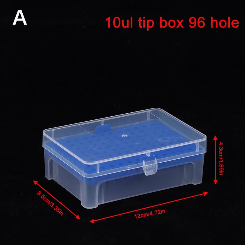 

Lab 10Ul/200Ul/1Ml/5Ml/10Ml Plastic Pipettor Tip Box For Experiment Pipette Tip Holder Box Micropipette Plastic Pipette Tip Box 10ul tip box
