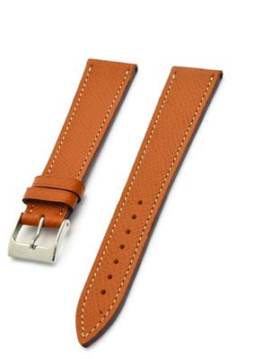 CASSIS Bracelet de Montre en Veau BREST 19mm Marron Doré Outil de Remplacement U1088500041019