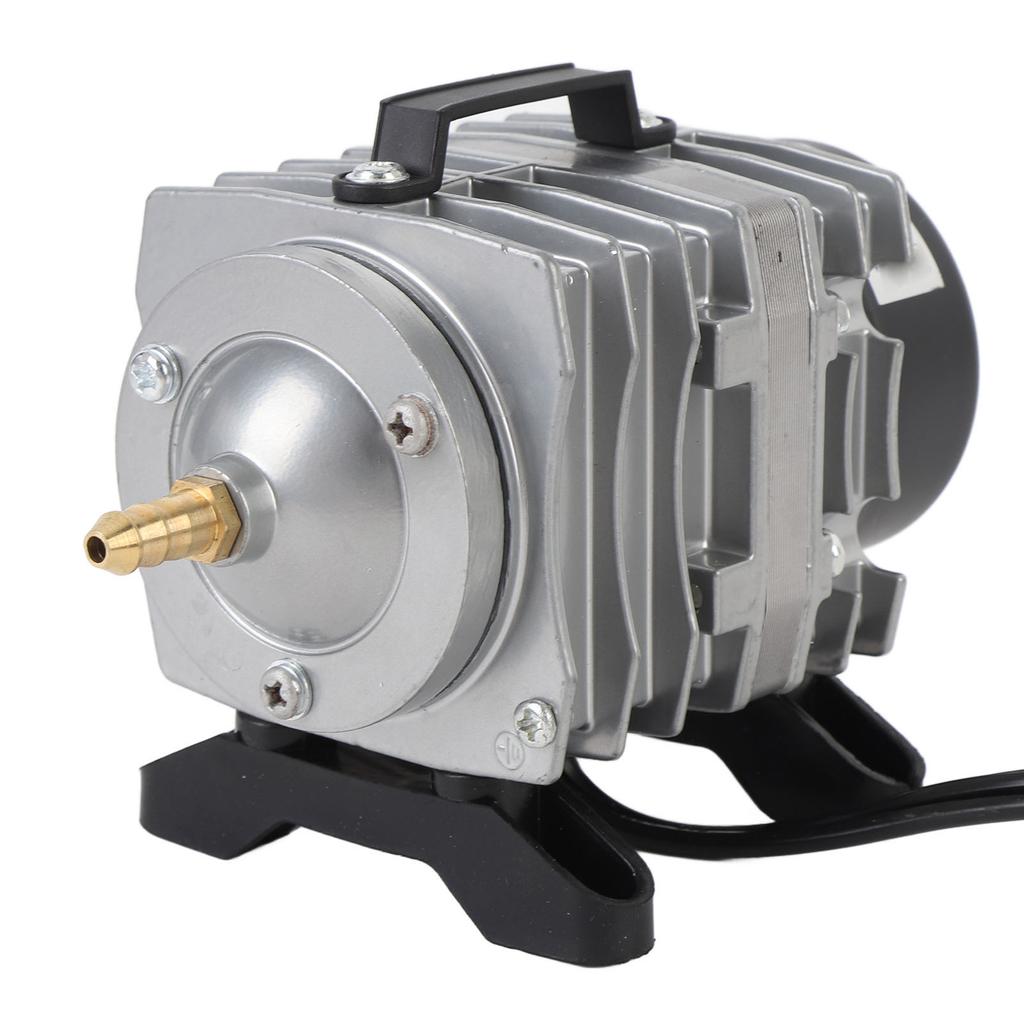 Electromagnetic Air Pump Efficient Low Noise Aluminum Alloy Fish Tank Air Pump for Garden Pond