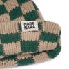 Clape Knit Cap for Men and Check Simple and Watch Cold Warm Hat for Outdoor Snowball Fishing Women, Polyester, Stretchy, Double-Layer Fabric, 2-Color