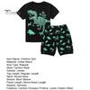 2 Teile/satz Kinder Top Hosen Anzug Cartoon Dinoasur Druck O Neck Pyjamas Kurzarm Sommer Outfit Unisex Casual Homewear Kleidung