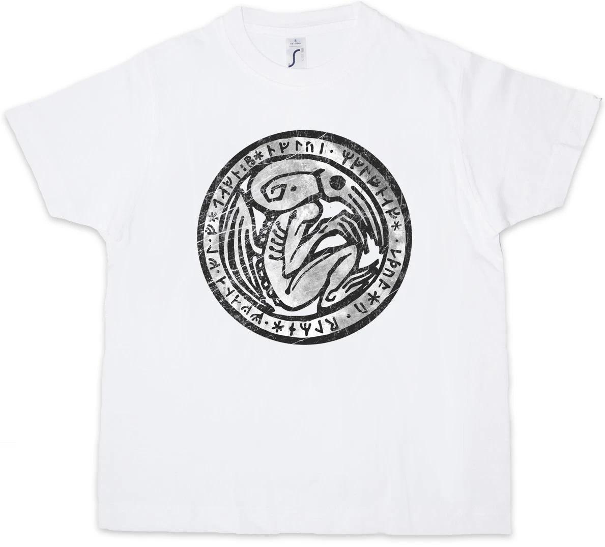 CTHULHU PATCH Kids Boys kids boys T-Shirt Wars Horror Arkham Miskatonic Lovecraft Dunwich 100