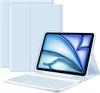 iPad 2025 A16 Air 5 Case: Backlit Keyboard & Mouse Set for 10.9/11-inch Pro 11 Tablets (11th Gen Compatible)