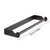 Mounted Paper Towel Holder Roll Organizer Self-adhesive Or Drilling Stainless Steel Paper Towel Under Cabinet Rack for Kitchen
