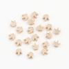 10pcs Copper Beads Charms Cross Heart Star Moon Beads Plated Crafts Color Retention Beads for Jewelry Making Diy Bracelet Necklace