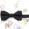 1PC High Quality Dark Pattern Performance Printed Floral Accessories Men's Bow Tie Handmade Casual