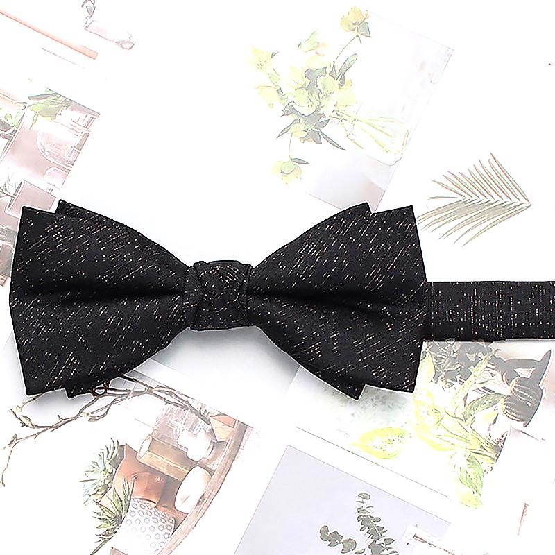 1PC High Quality Dark Pattern Performance Printed Floral Accessories Men's Bow Tie Handmade Casual