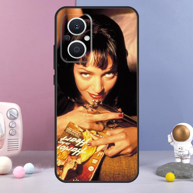 Pulp Fiction Movie Poster Funda For OPPO Reno 12 F 11F 13F 14F 10 11 13 14 Pro 7 8 Lite OPPO Find X9 X6 X5 X8 Pro Case