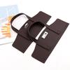 1Set Detachable PU Leather Bag Handle Bag Flap Cover with Lock Replacement Accessorie for DIY Crochet Handbag Sewing Kit