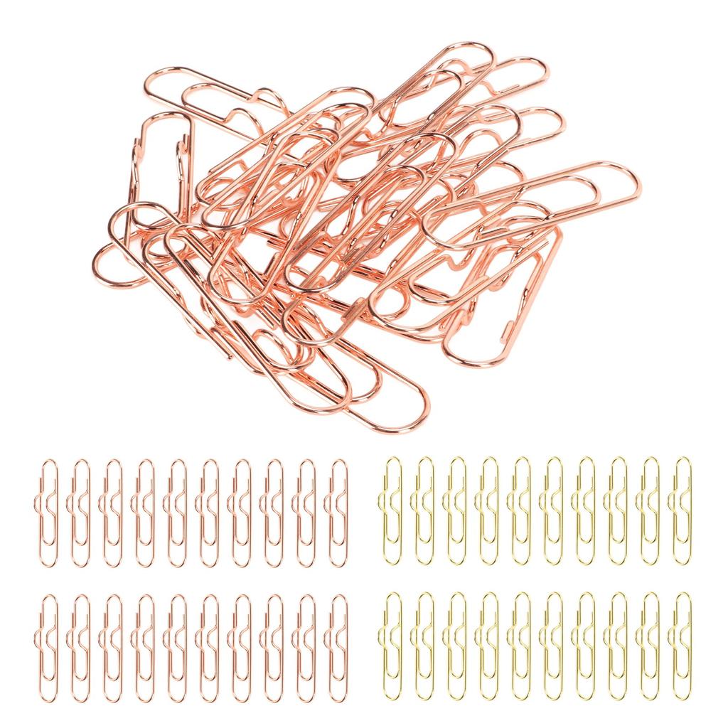 20 Pcs Pen Clip Metal Strong Clamping Force Anti Lost Paper Clip Pencil Holder for School Office