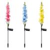 Creative Garden Floor Lamp Realistic Simulation Flower Lamps Garden Solar Lights  House