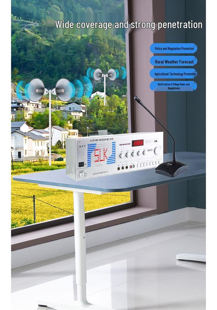 Free Shipping Outdoor High-Pitched Loudspeaker Amplifier Megaphone for Schools & Community Broadcasts