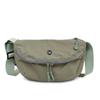 Spring and summer simple and lightweight waterproof messenger bag Oxford cloth versatile women's bag  shoulder nylon cloth breast bag saddle bag