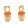2PCS Baby Fruit Feeder Pacifier Fresh Food Silicone Safe Anti Leakage Infant Teething Teether