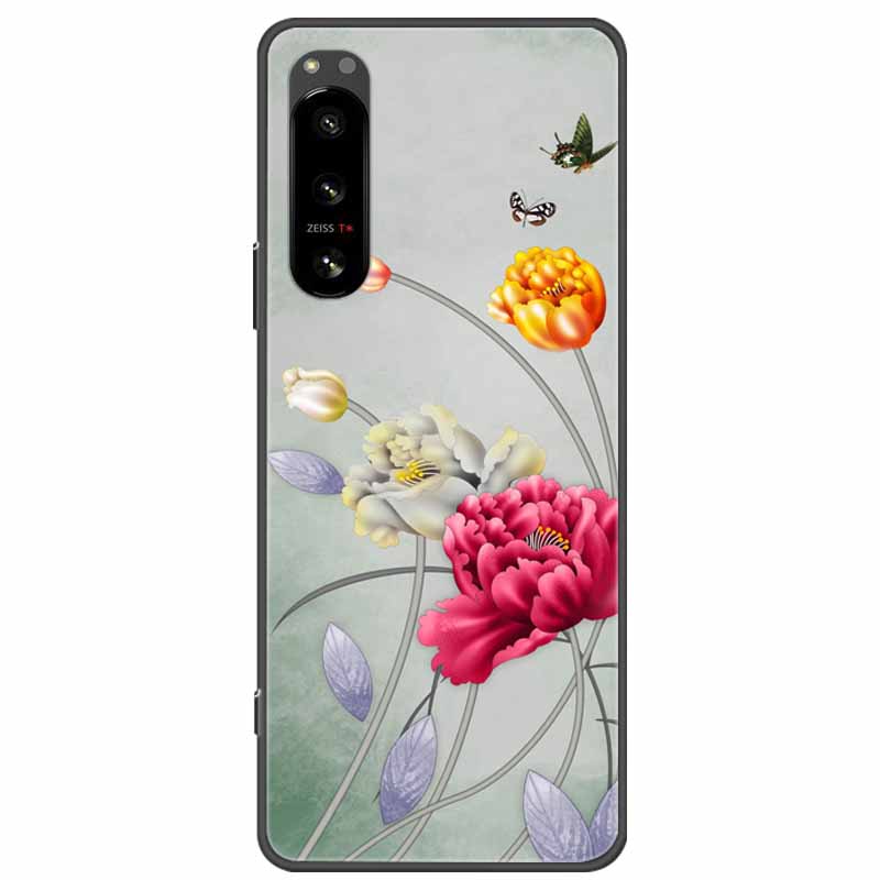 For Sony Xperia 5 III Case Soft TPU Cute Cats Silicone Protective Cover for Sony Xperia 5 II Phone Cases Xperia5 Cartoon Fundas