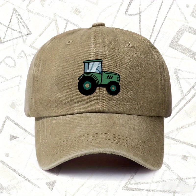 pc Vintage Washed Tractor Baseball Cap for Men and Women Solid Baseball Hat Suitable for All Seasons Ideal Gift for Weddi