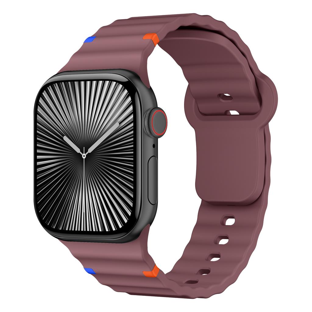 Silicone Straps for Apple Watch Band 44mm 40mm 49mm 45mm 46mm 42mm 38mm 41mm Correa Sport Bracelet iWatch Series 10 SE 9 Ultra 2