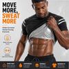 Men Body Shaper Sauna Vest Waist Trainer Sweat Shirt for Weight Loss Slimming Men Pullover Sportswear Workout Suit