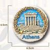 Griechenland Souvenirs Athen Parthenon Tempel Santorini Kühlschrankmagnete Heimdekoration Hochzeitsgeschenke Zeus Kühlschrankaufkleber